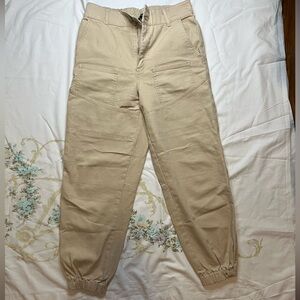Forever 21 Beige Cargo Pants